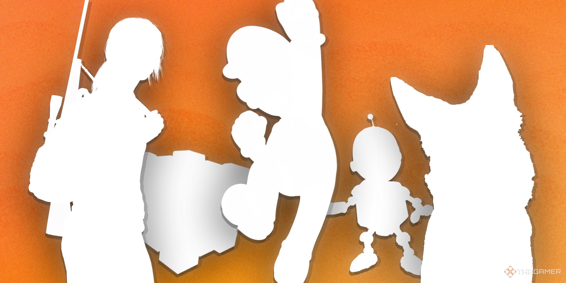 TG Iconic Sidekicks collage of silhouettes.