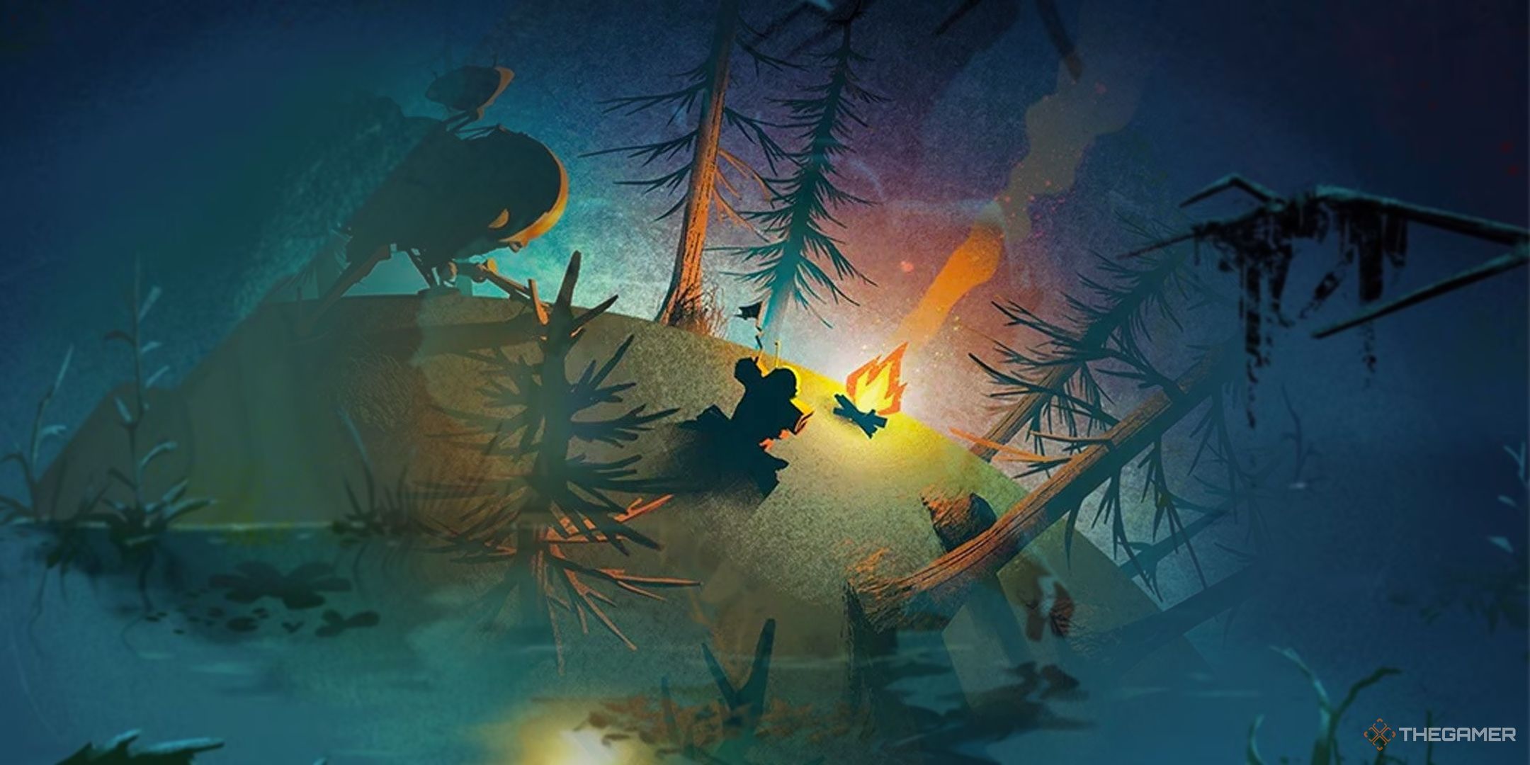 TG Outer Wilds mashup of key art.