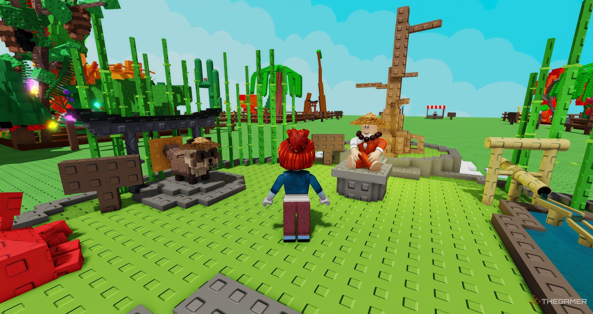 The Zen Event NPCs in Roblox's Grow a Garden.