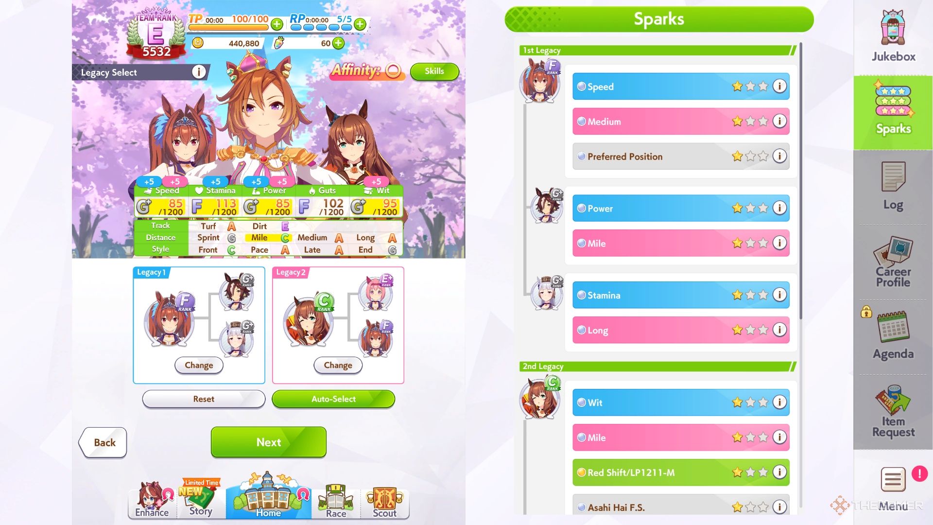 Umamusume Pretty Derby Selecting legacy contributors for TM Opera O.