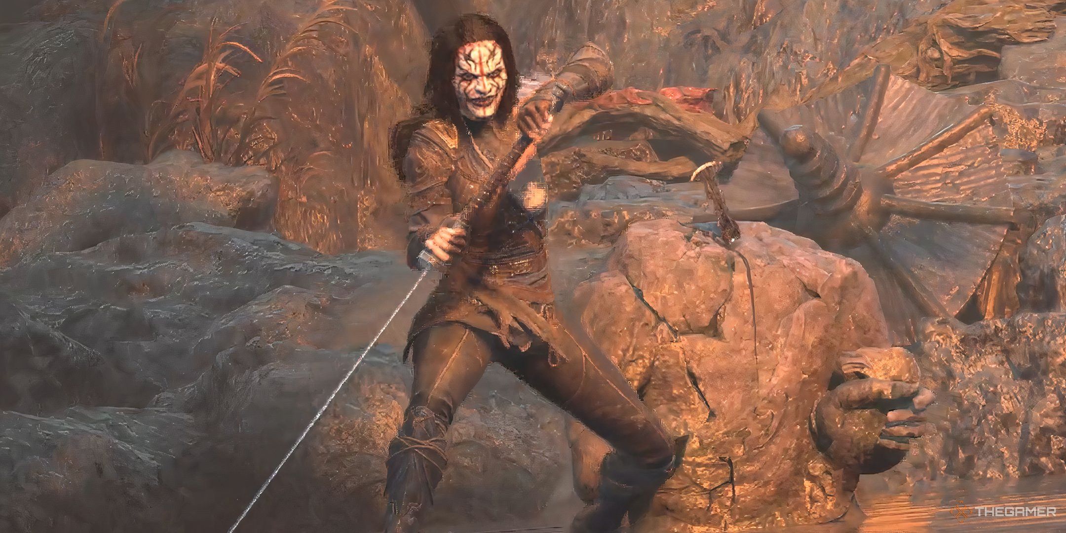 Wuchang preparing for battle in Wuchang: Fallen Feathers.