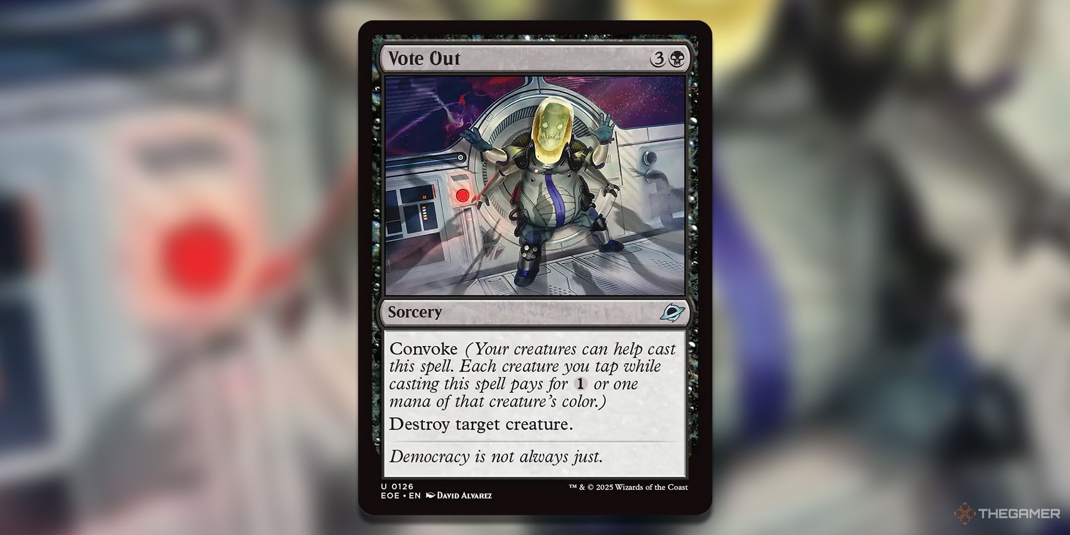 Vote Out MTG card.
