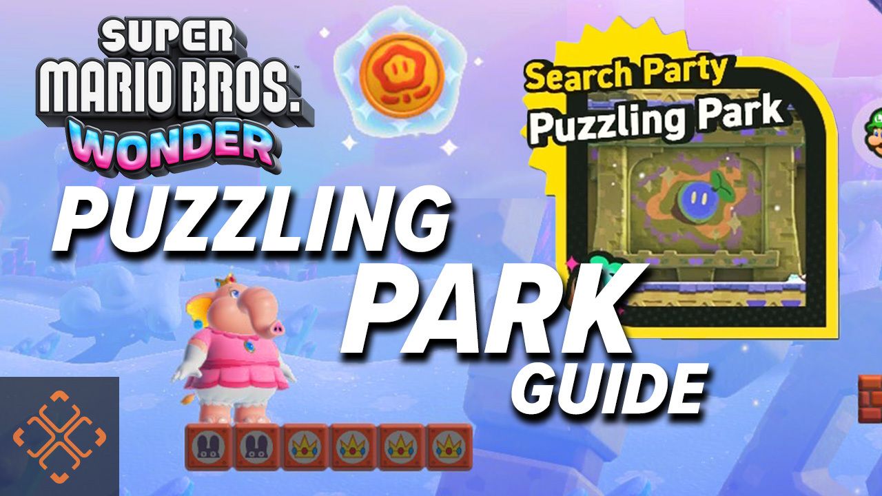 Super Mario Wonder How To Find Every Token In Search Party Puzzling Park