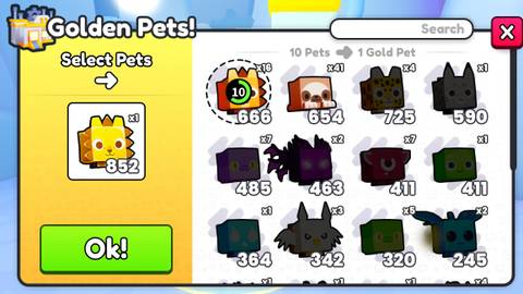 Pet Simulator 99 value list – pets, items, and more