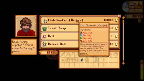 Should You Smoke Fish In The Fish Smoker In Stardew Valley?
