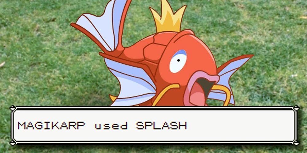 Magikarp Splashing Weakest Pokémon Header