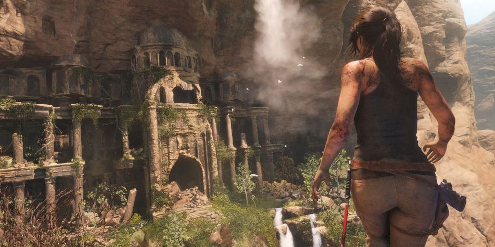 Rise Of The Tomb Raider Lara Croft Finding Temple