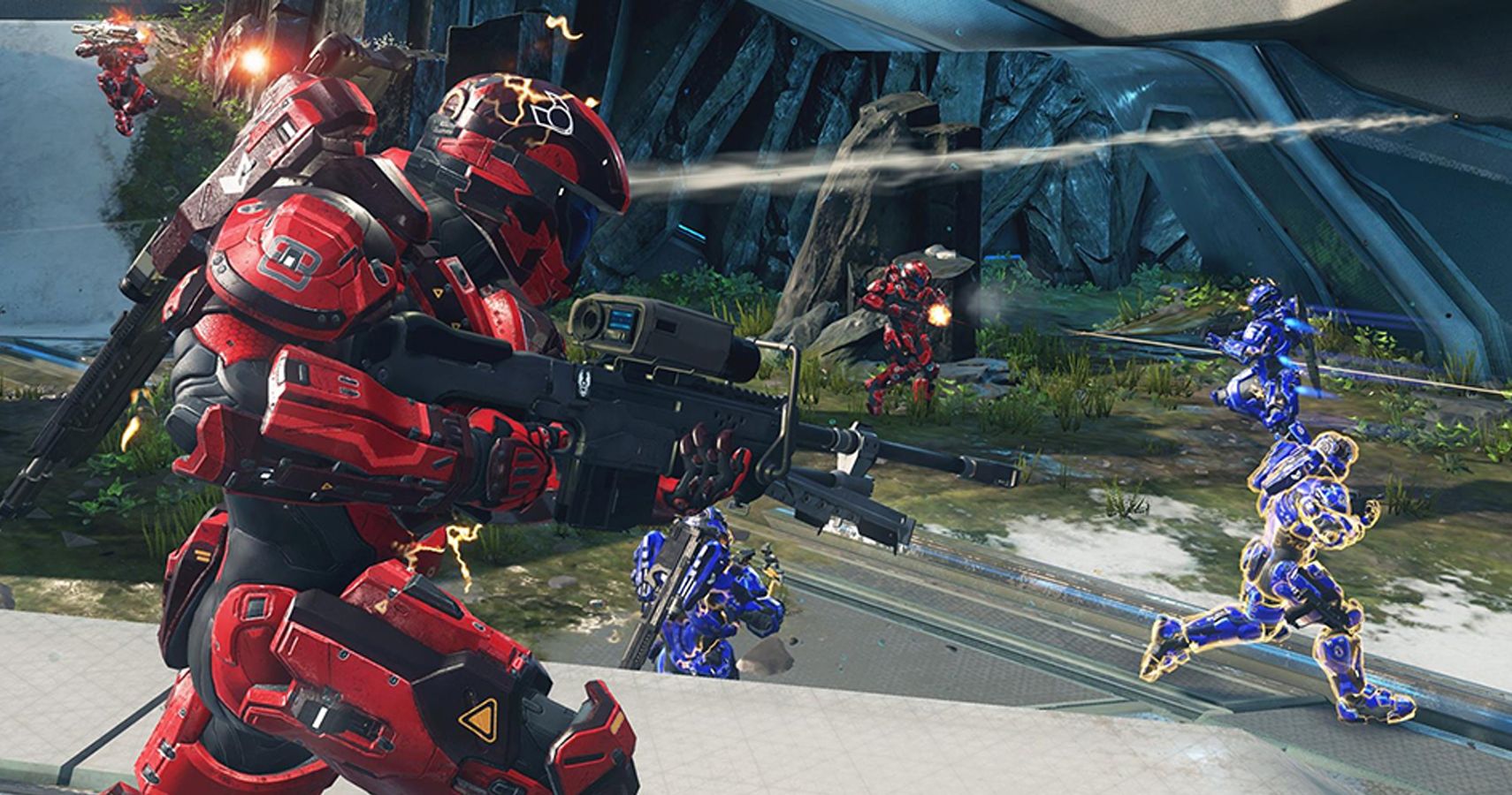 Halo 5's 4-Player Co-Op Allows for a Much More Sociable Story - GameSpot