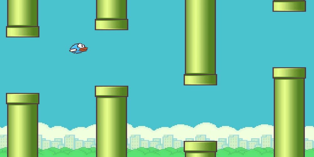 Mobile game Flappy Bird