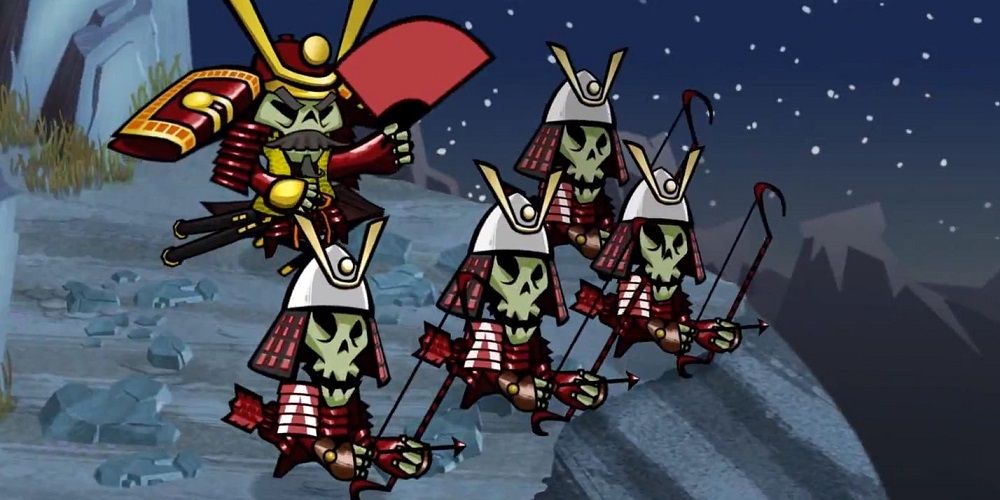 Samurai Video Games Skulls of the Shogun