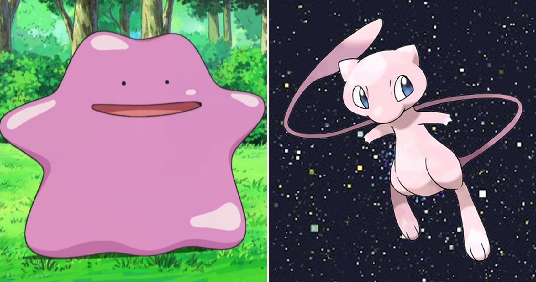 If ditto's unused evolution was found shiny in-game