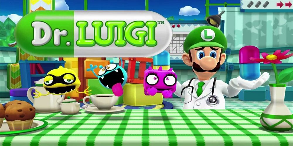 Dr Luigi Title Screen