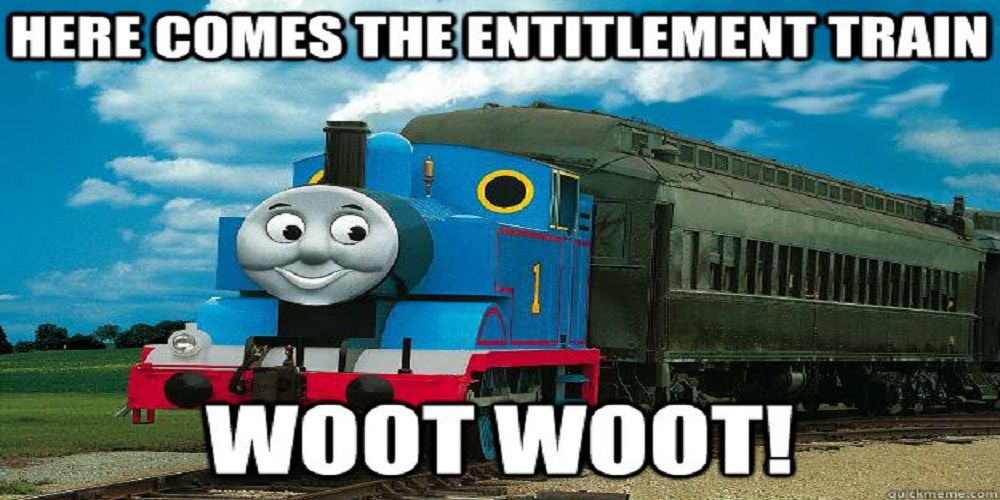 Entitlement Train