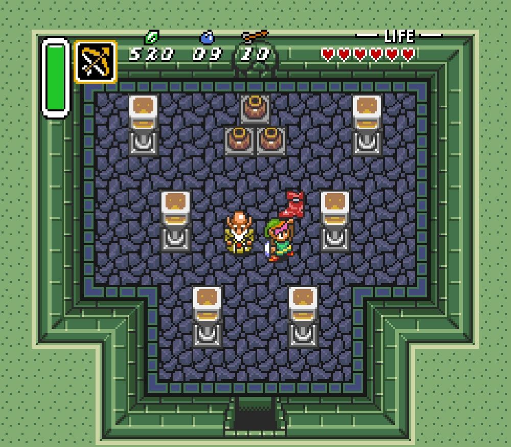 The legend of zelda a link to the past карта