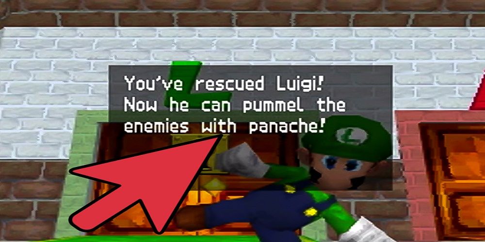 Luigi Super Mario 64 DS