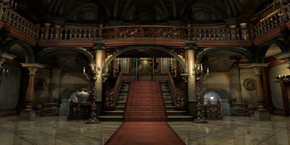 Resident Evil Mansion Front Door