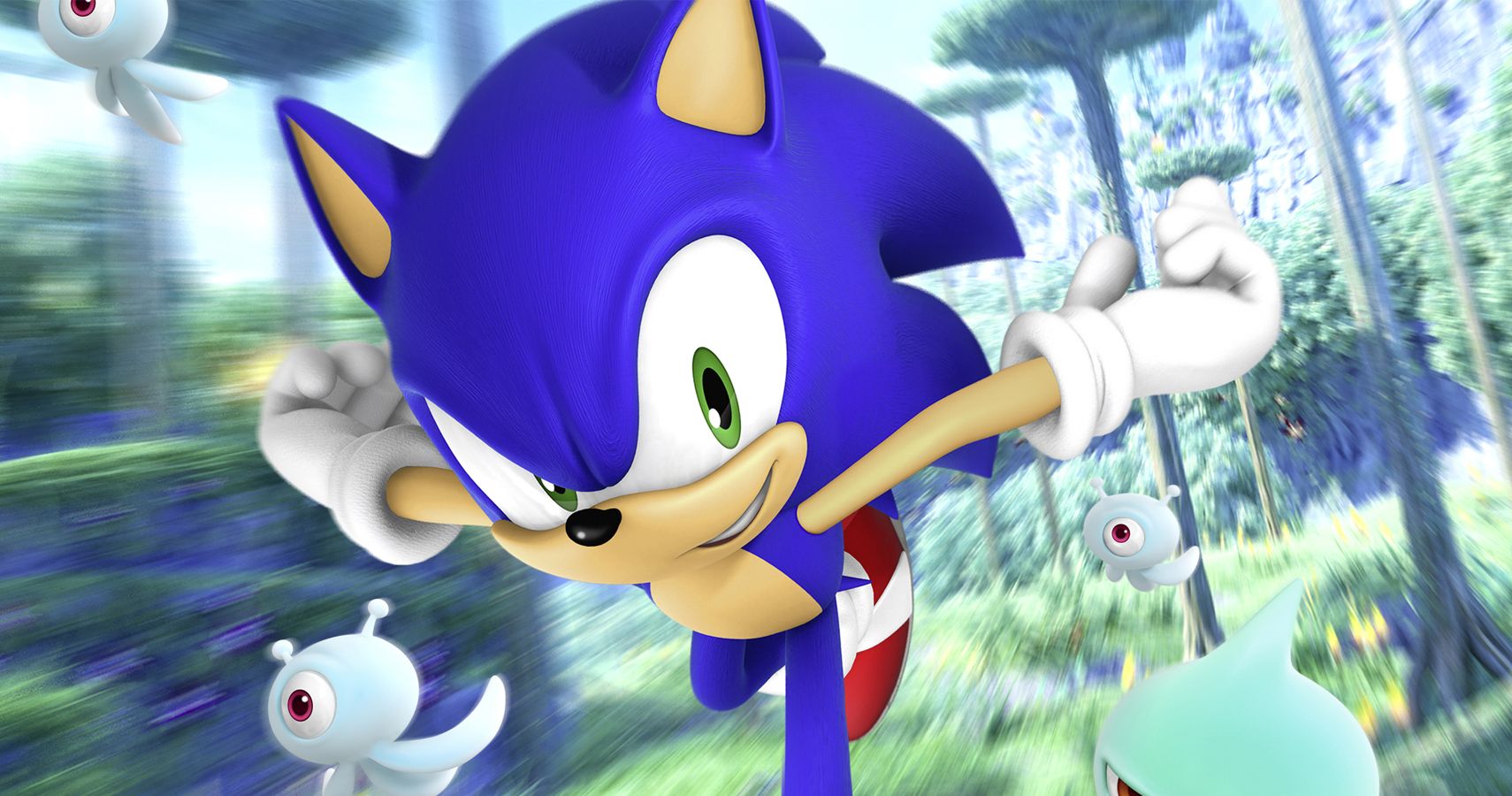 Speedy Video Game Art : Sonic