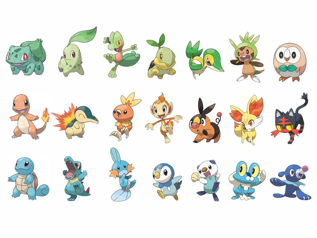 starter pokemon