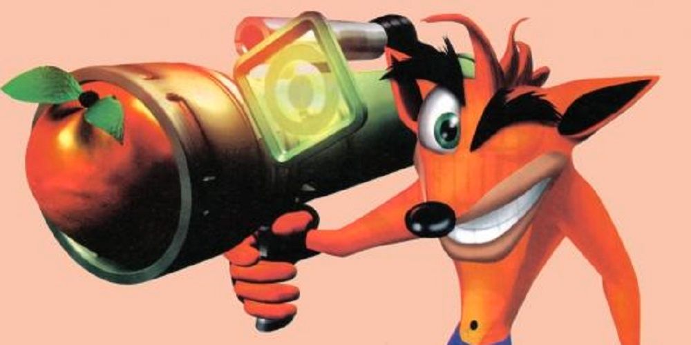 Crash Bandicoot Fruit Bazooka