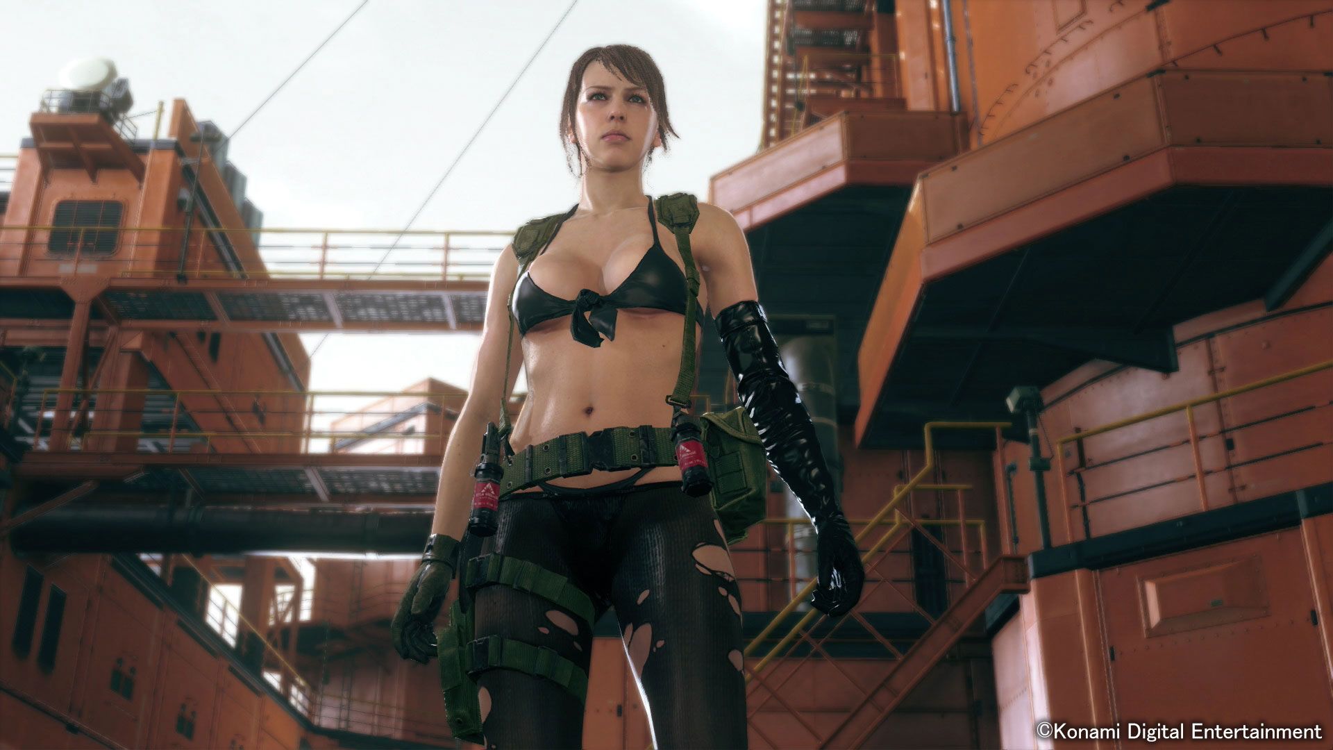 Gross 15 Reasons Quiet RUINS Metal Gear Solid V The Phantom Pain