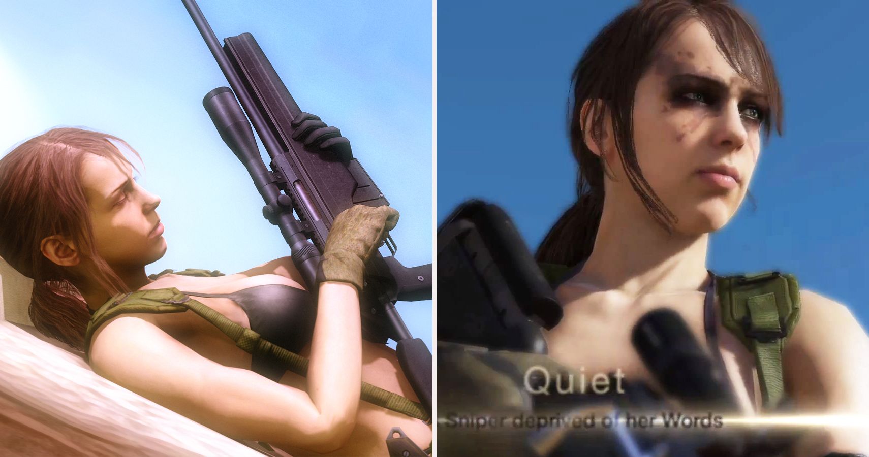 Gross 15 Reasons Quiet RUINS Metal Gear Solid V The Phantom Pain