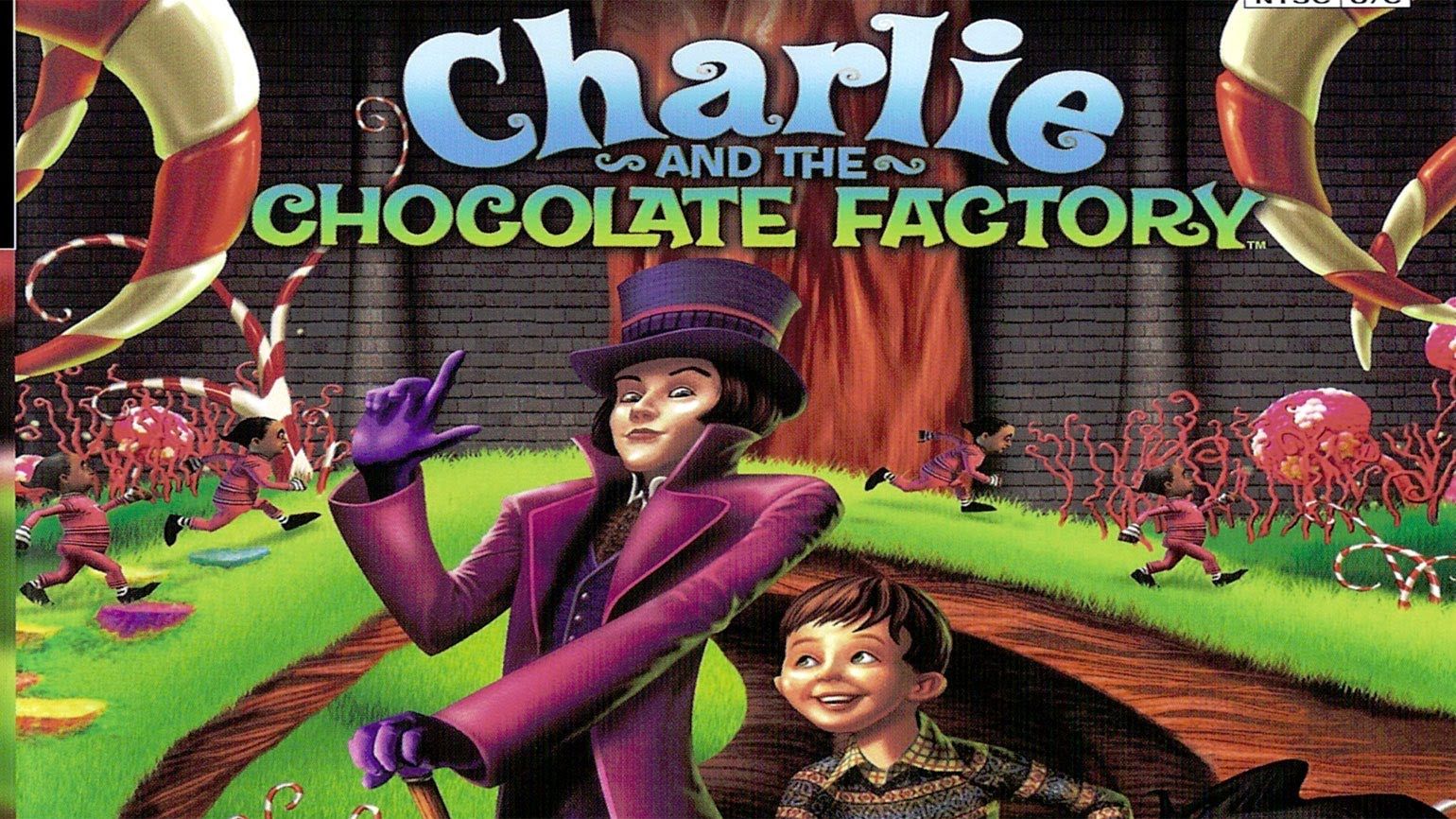 A wallpaper for Charlie and the Chocolate Factory