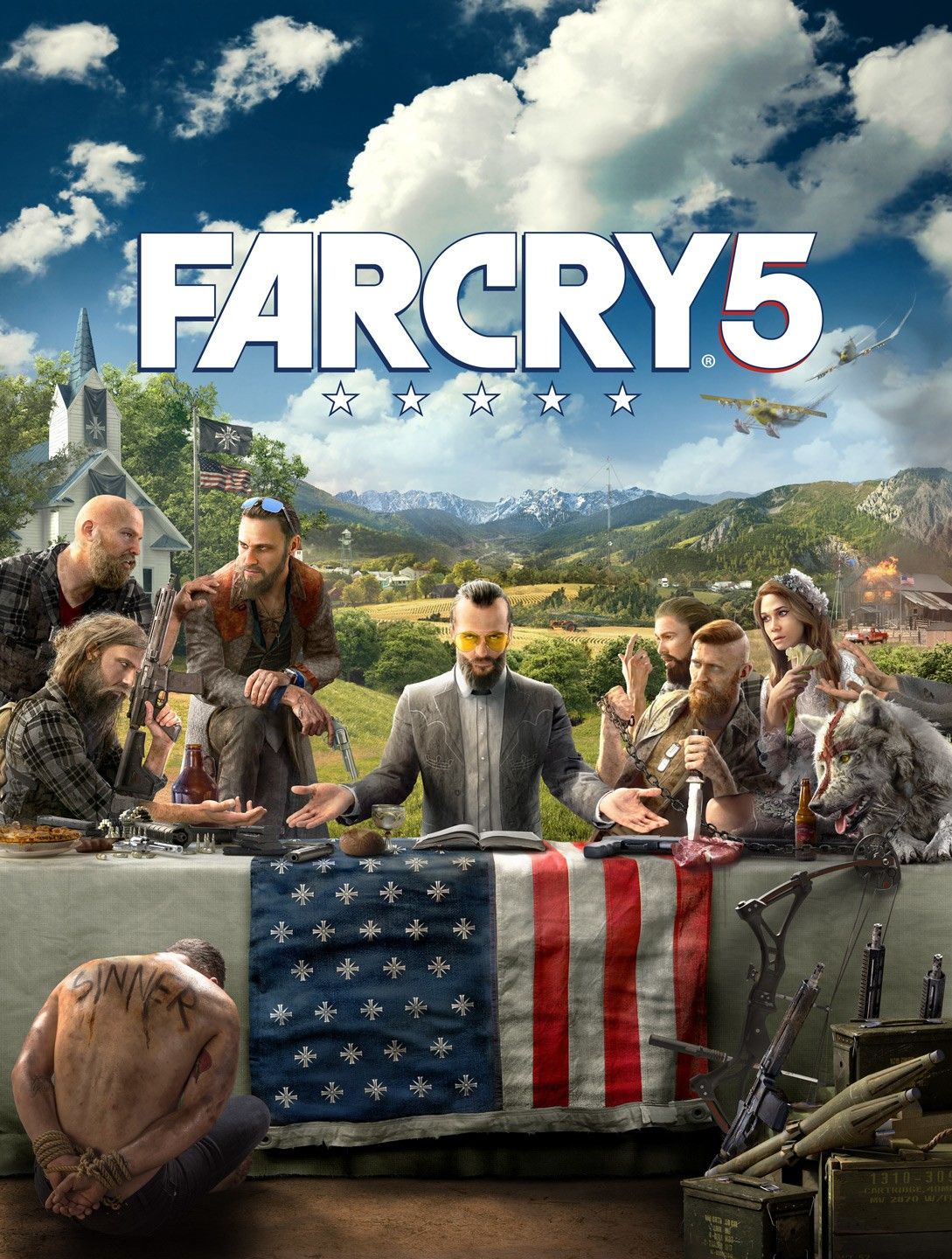 Far Cry 5 Cover Art Meet The Games Villainous Cult