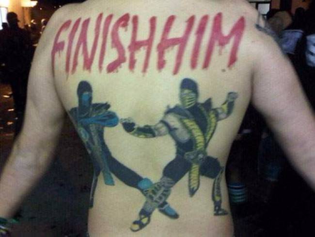 Así son los peores tatuajes de videojuegos de la historia