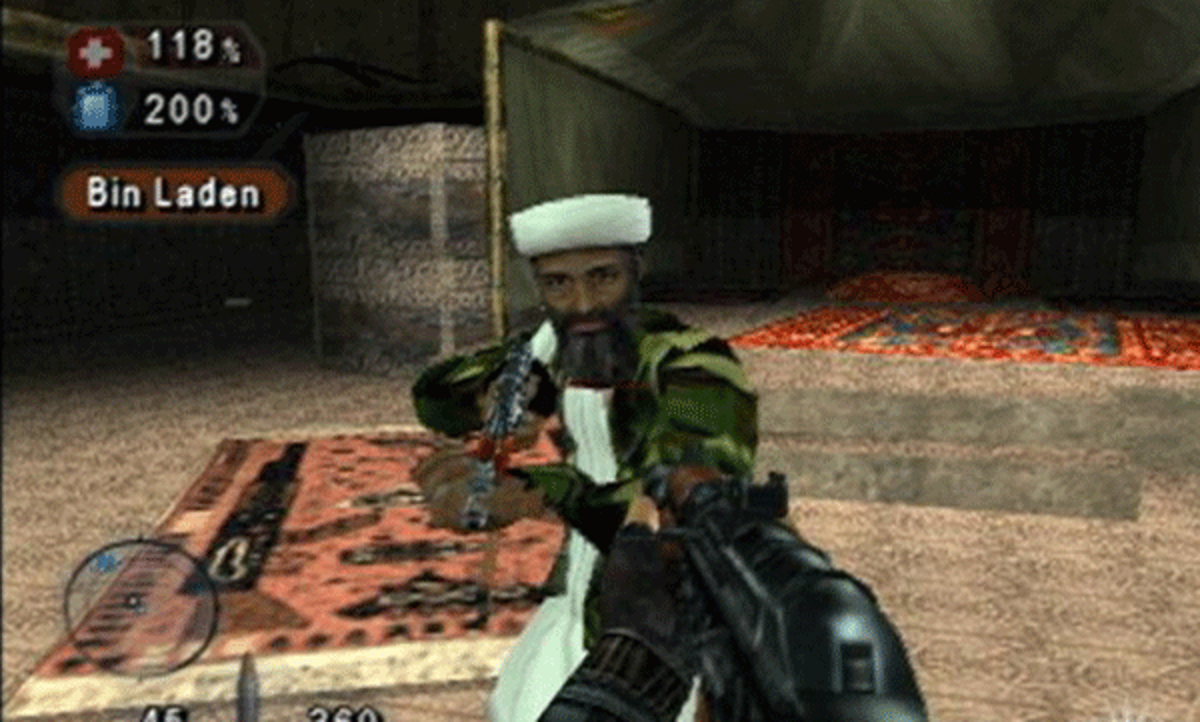 Killing Osama Bin Laden in Fugitive Hunter - War on Terror