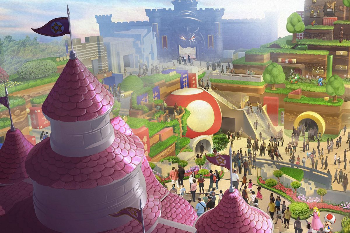 Super Nintendo World Coming To Universal Studios Theme Parks
