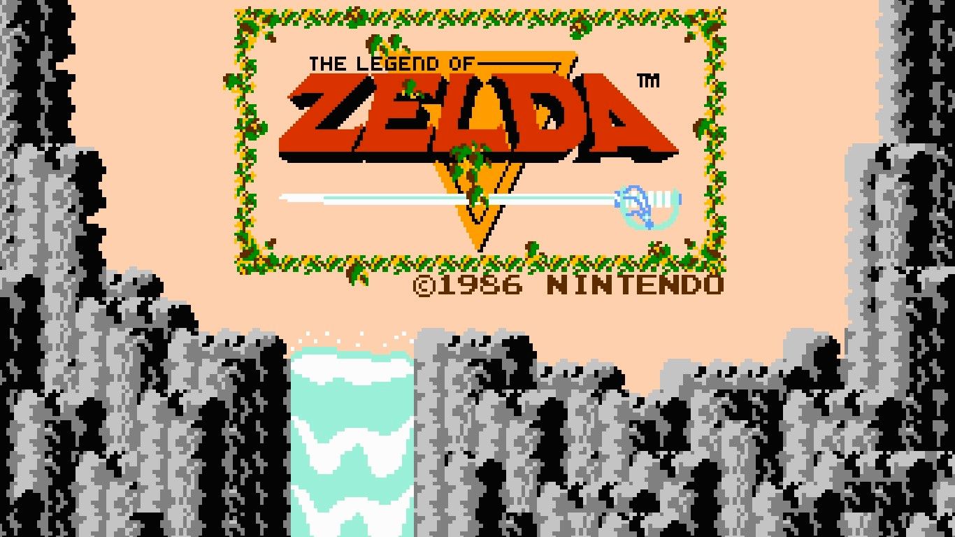 Legend of Zelda Start Screen