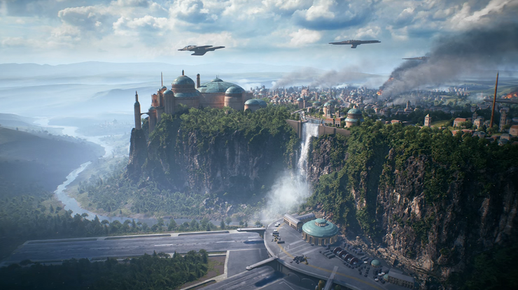 Star Wars Battlefront 2 Features Naboo Map