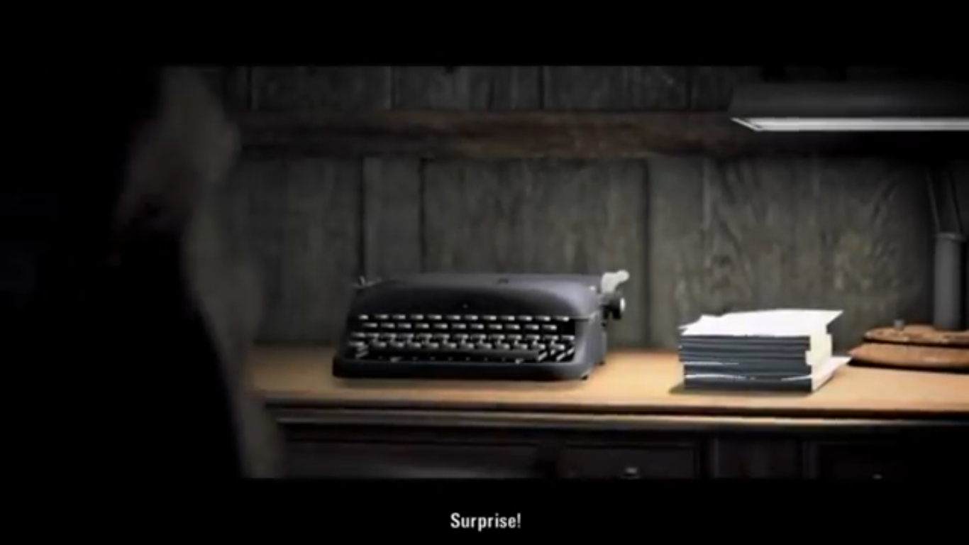 Alan Wake Typewriter