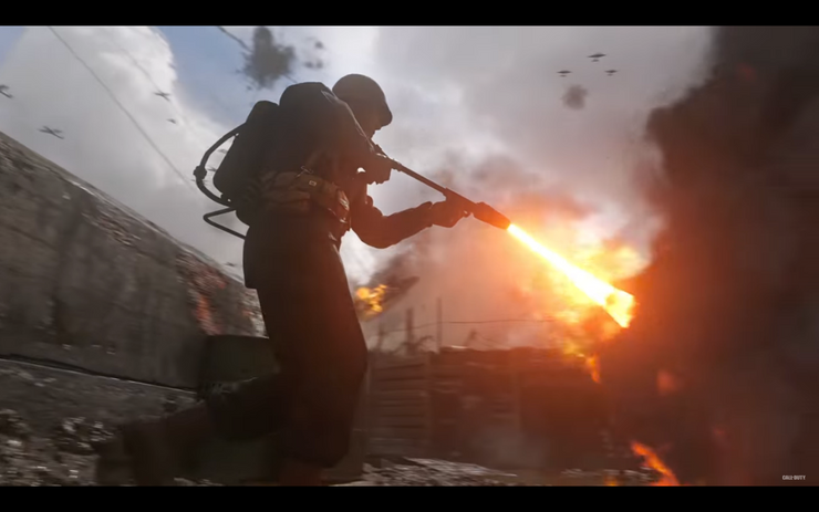 Call Of Duty WWII Multiplayer Trailer Revealed By PlayStation