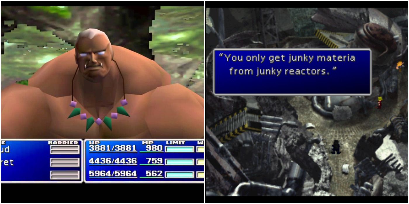 Final Fantasy 7 Titan after being summoned, along with an image of where it can be found.