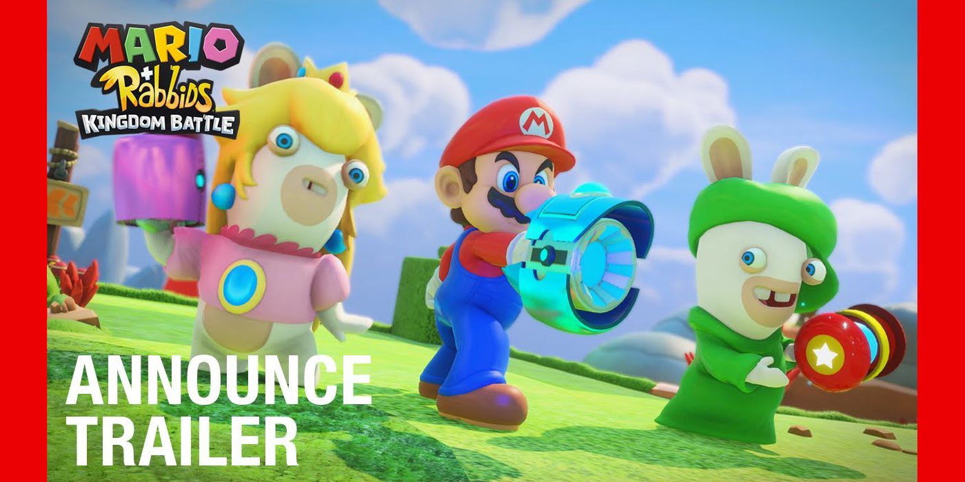 Mario + Rabbids Kingdom Battle announce trailer