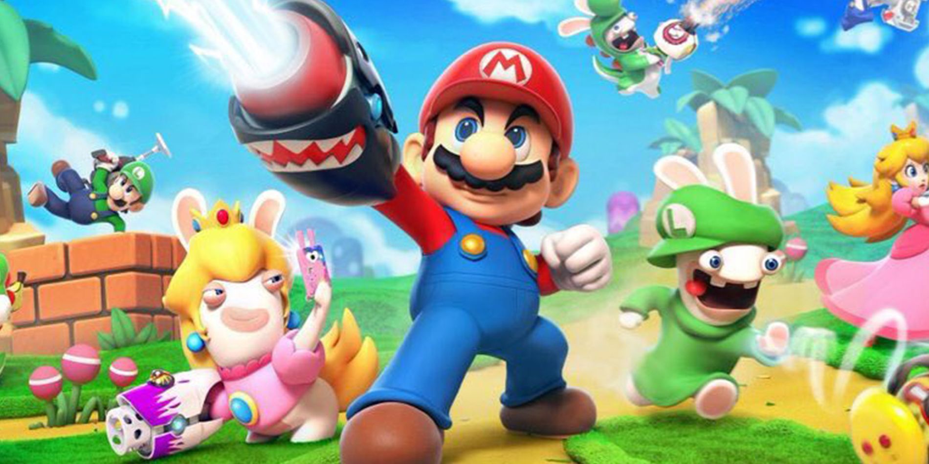 Mario  Rabbids Kingdom Battle Officially Revealed