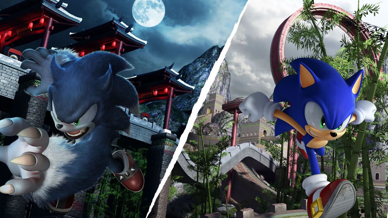Sonic Unleashed – Sonic and Werehog