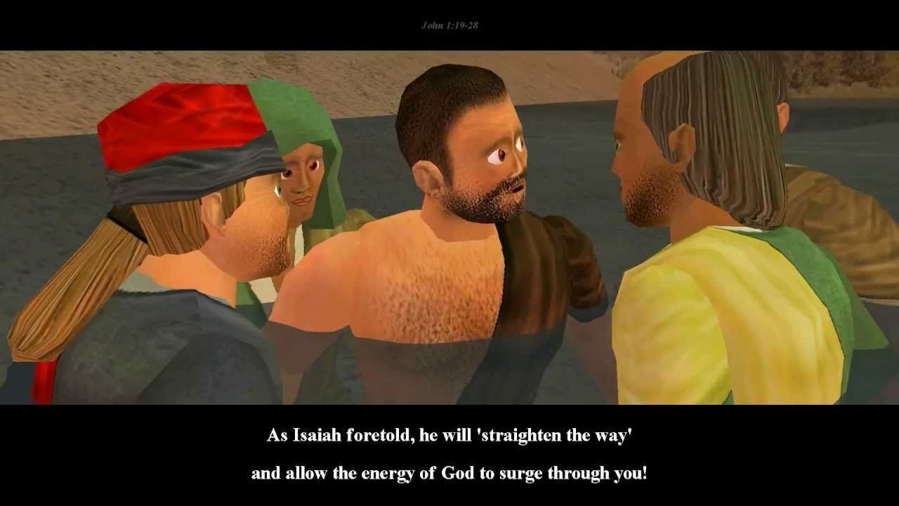 A crazy cutscene in The You Testament
