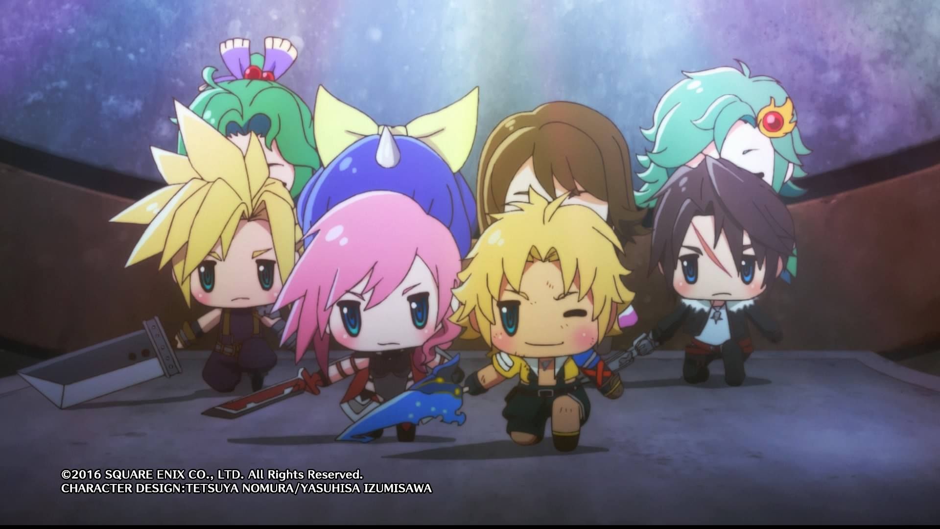 World of Final Fantasy – Final Fantasy Cast