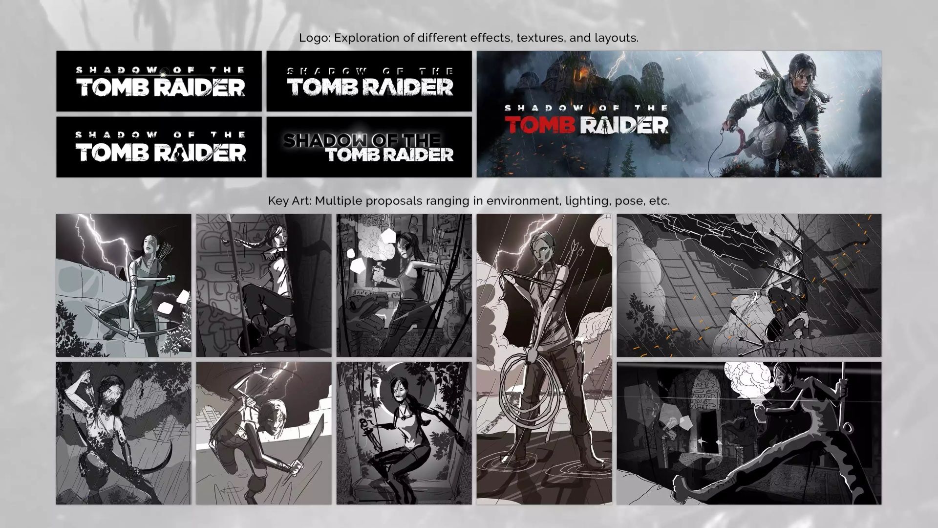 Shadow of the Tomb Raider Logo &amp; Concept Art Leak