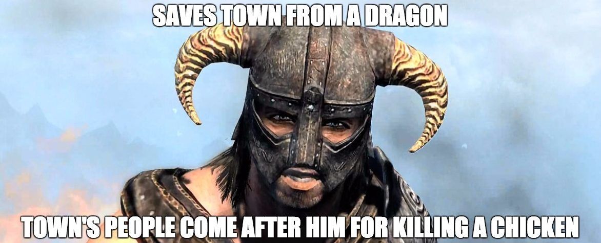 15 Hilarious Skyrim Memes Only True Fans Will Understand
