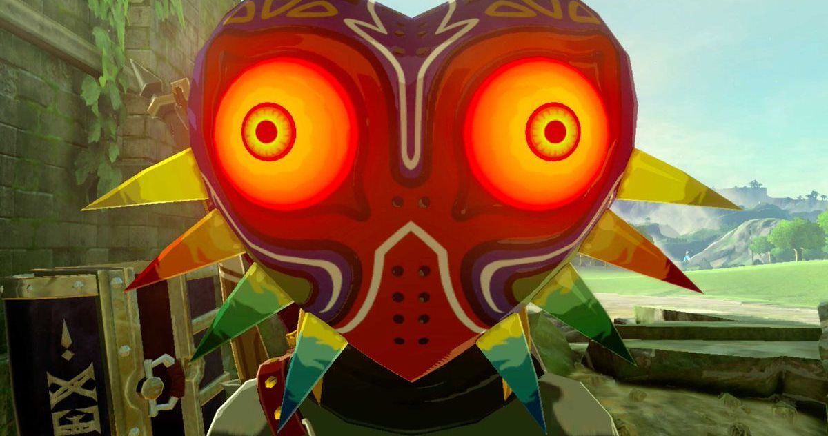 Where to Find Majora’s Mask in the Zelda: Breath of the Wild DLC