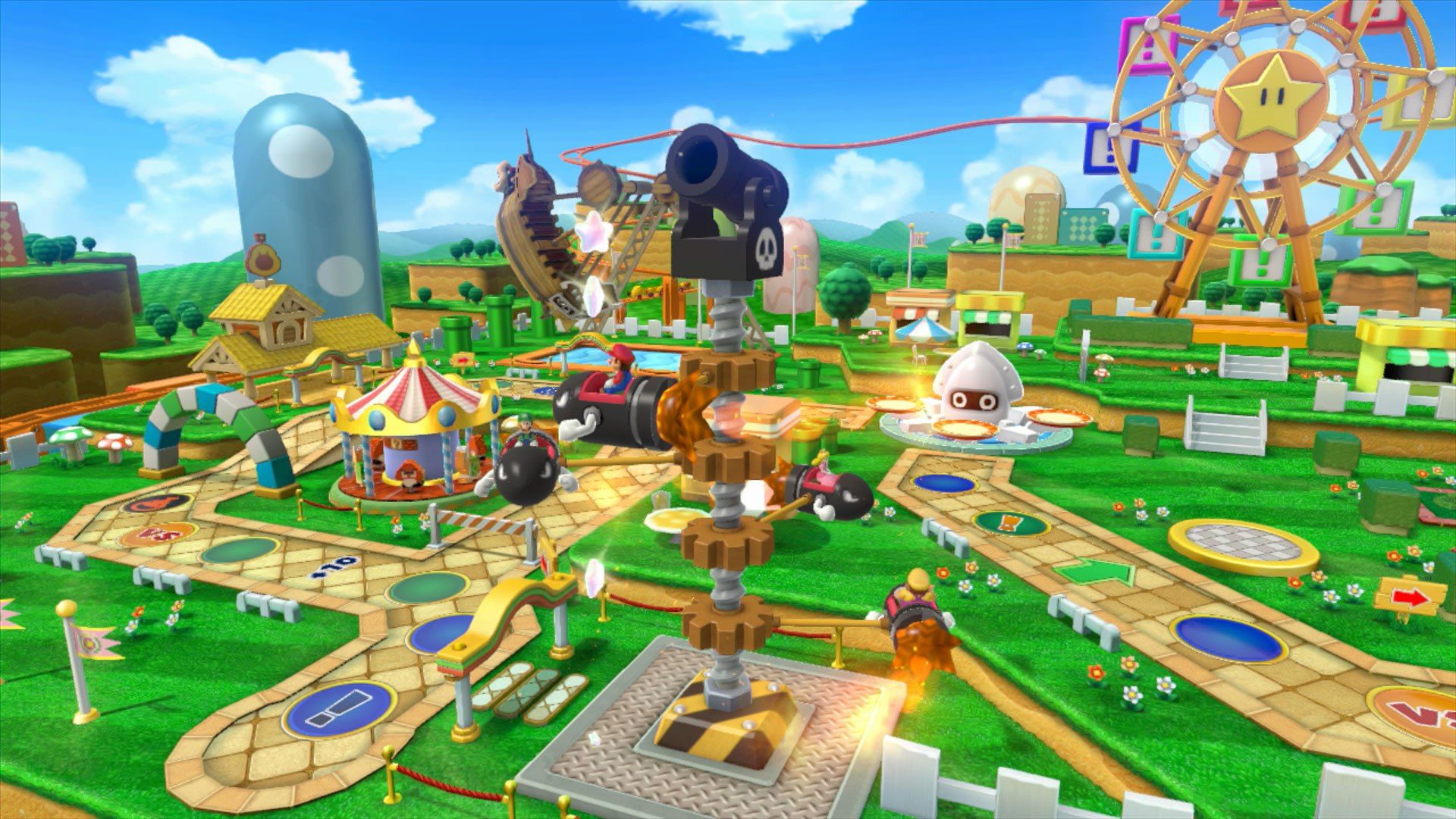 Mario Party Level Design