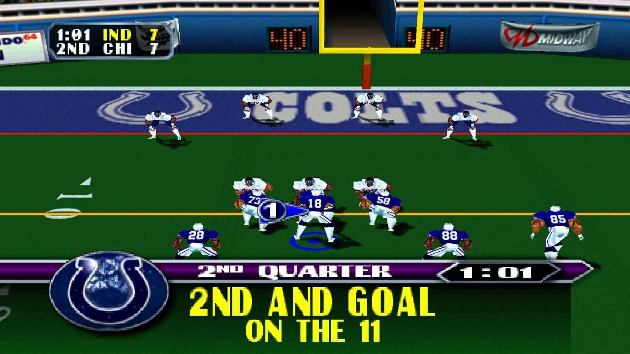 NFL Blitz for the Nintendo 64