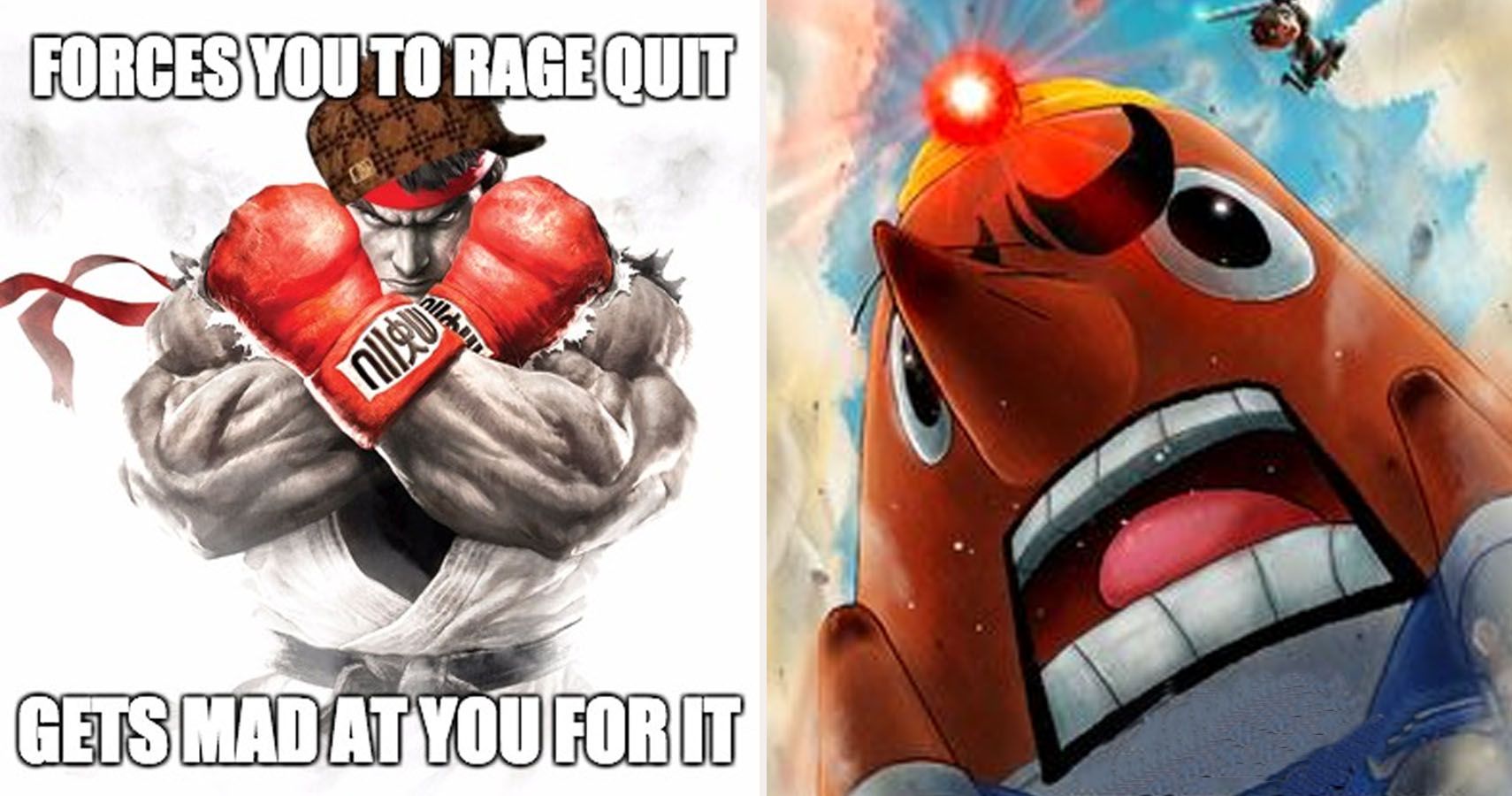RAGE QUIT.