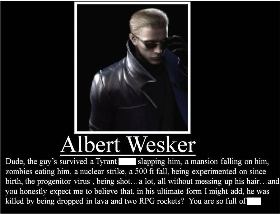9- Wesker's 'Death'