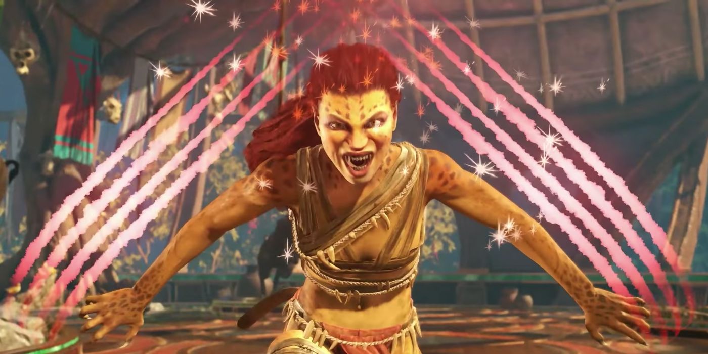 Cheetah from Injustice 2 ready to fight