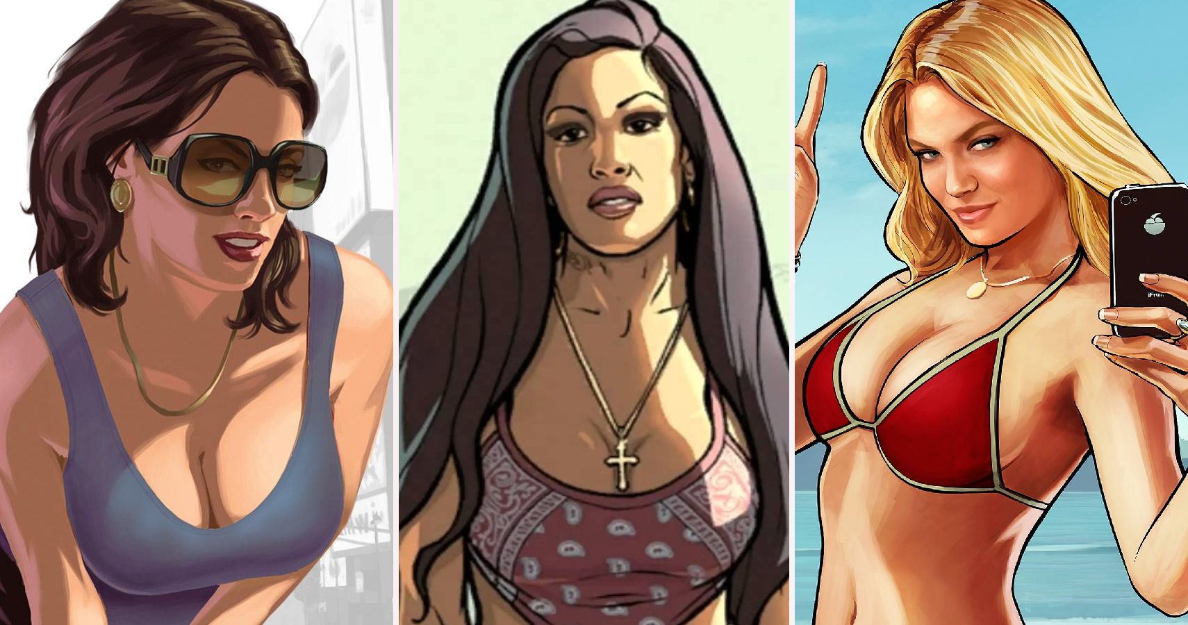 1710px x 900px - Lovely Ladies: Ranking Every Grand Theft Auto Cover Girl ...