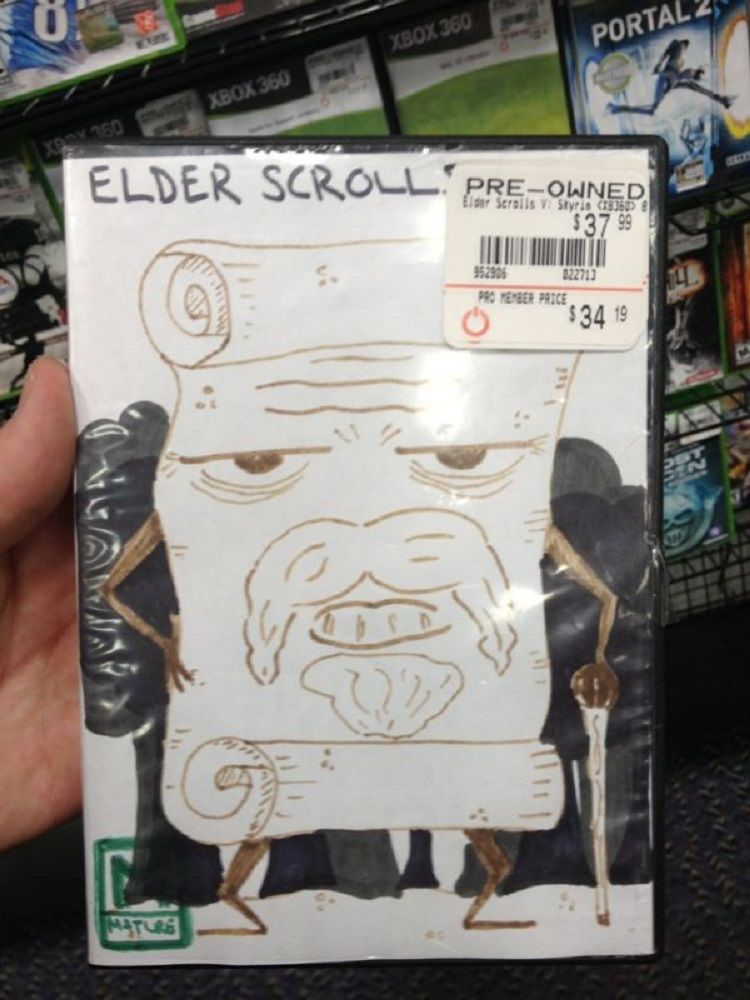 A Work Of Art 15 Terrible GameStop Box Art Drawings You Can’t Help But LOL At